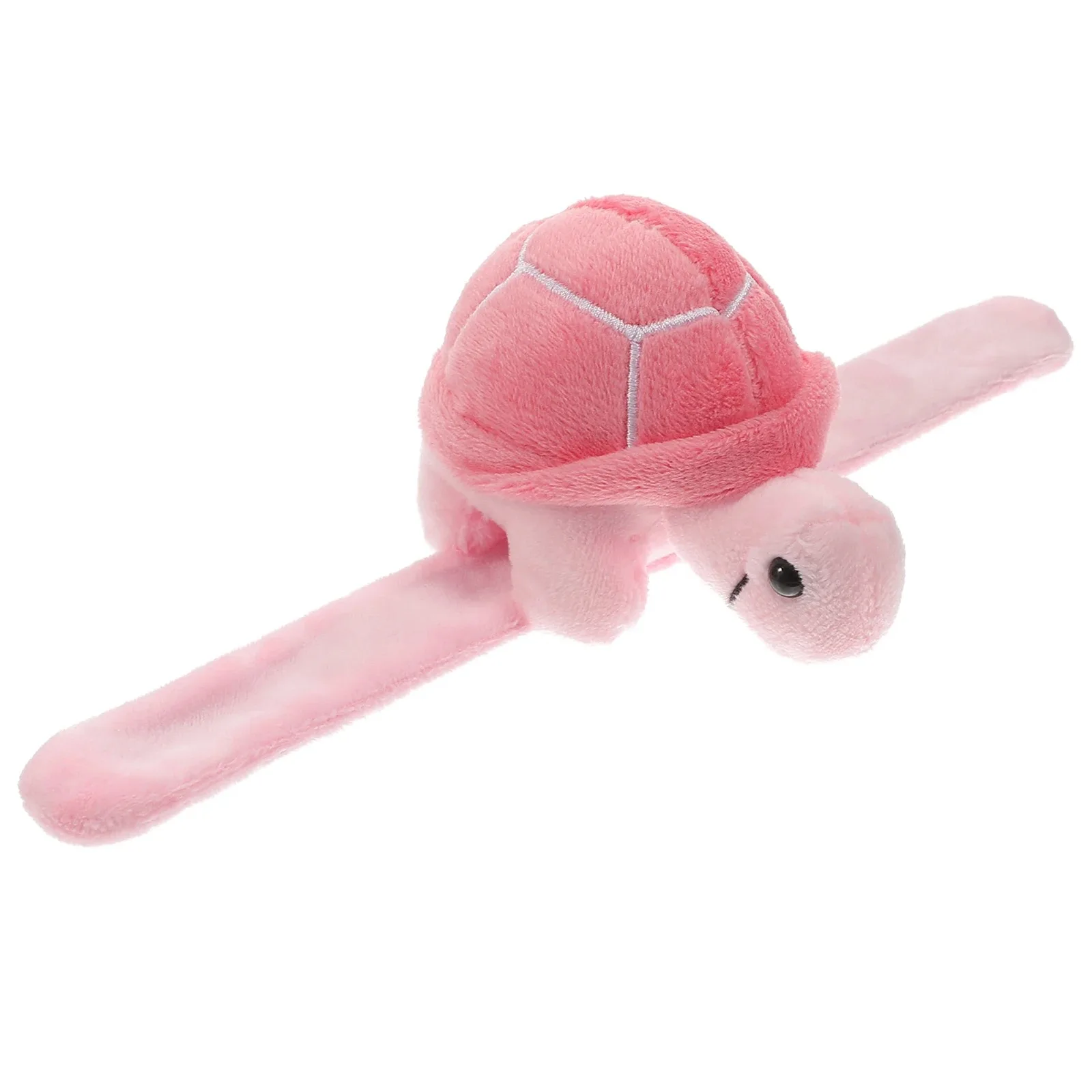 Plush Slap Bracelets Stuffed Animal Turtle Snap Bands Plush Slap Wristband Ocean Theme Party Plush Gifts Fillers Party Favors 4