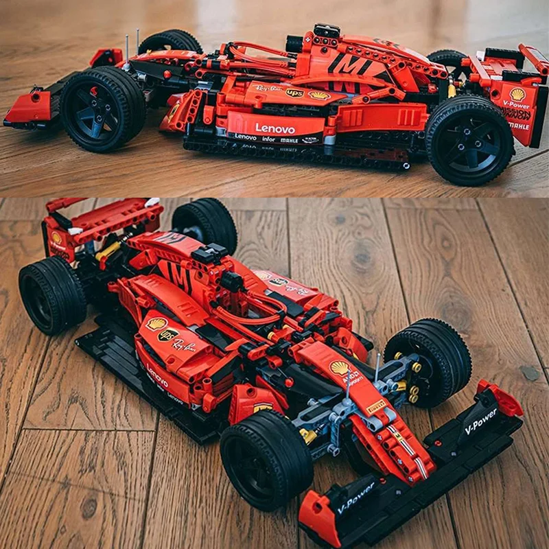 Tanio Kompatybilny z Lego high-tech Formula Cars F1 klocki sportowy