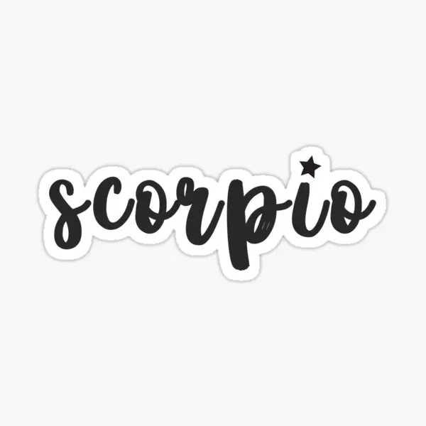 

Scorpio 5PCS Car Stickers for Home Water Bottles Decor Living Room Fridge Kid Stickers Cartoon Bumper Cute Car Luggage Art