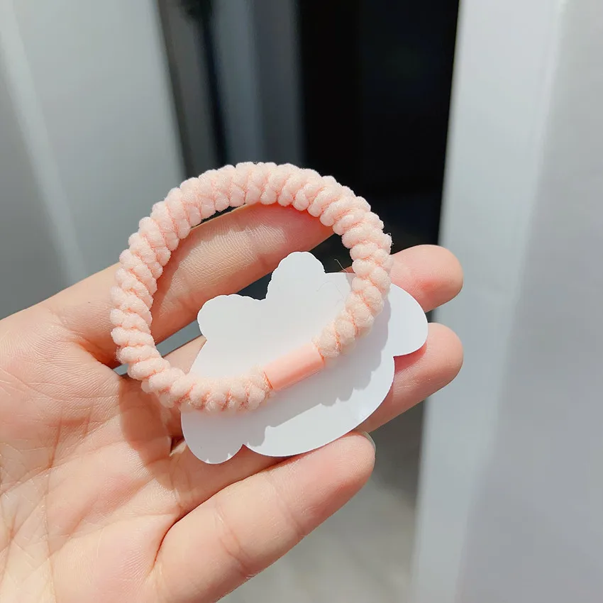 Kawaii Cartoon Sanrio Elastic Hair Rope Kuromi My Melody Cinnamoroll Hair Rubber Band Cute Hair Accessories for Girls 6