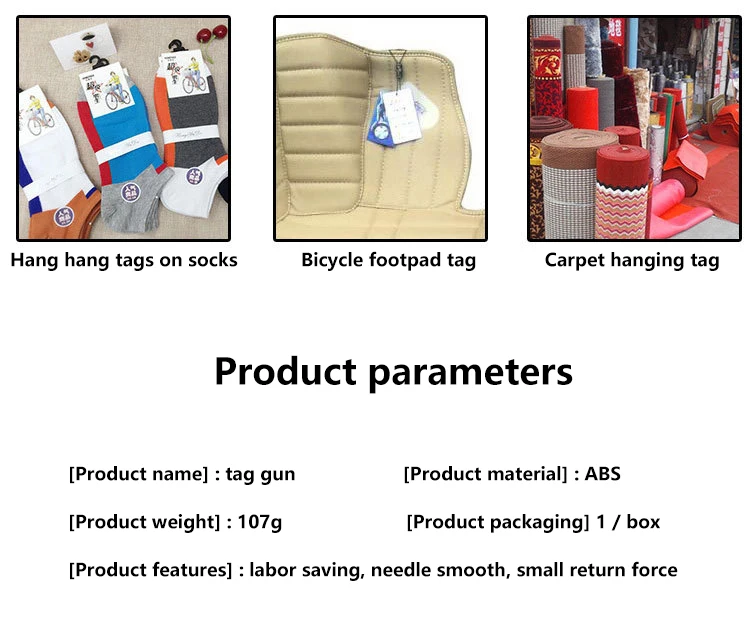 Description Picture 4 of item1pc Tag Gun &1 Row of Tag Pin,for New Clothes Garment Price Label Tagging,DIY Apparel Tagging Guns Sewing Craft Tools