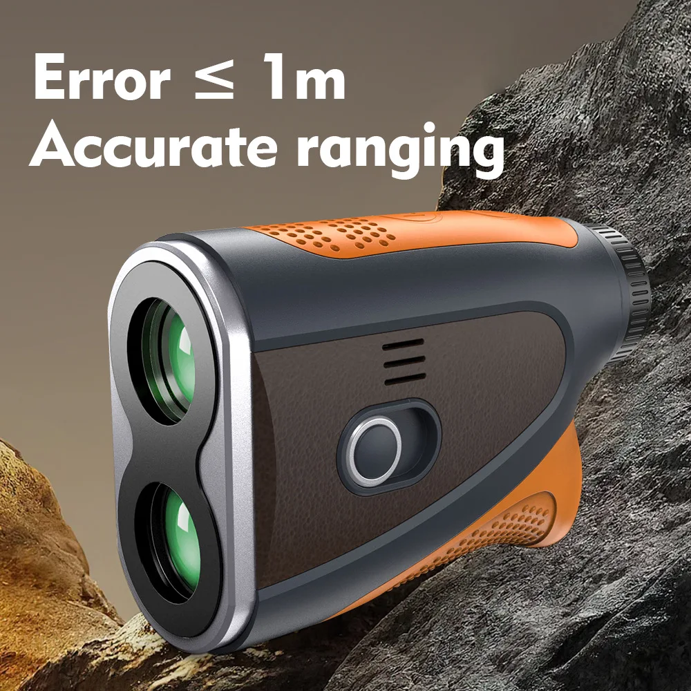 1000M/Yard Golf Laser Rangefinder with Speedometer telescope horizontal angle measurement USB Rechargeable for Golfing