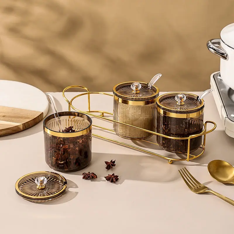 Luxury Kitchen Spice Jar Set 5