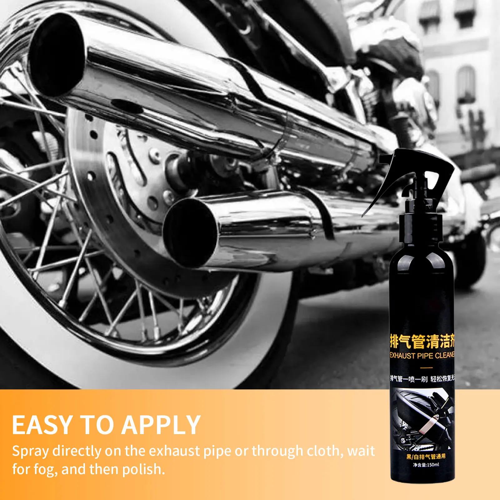 

Exhaust Pipe Cleaner Motorcycle Wash Detailing Supplies For Motor Exhaust Pipe Clean Polish Cleaner Automobile Motorcycle Tools