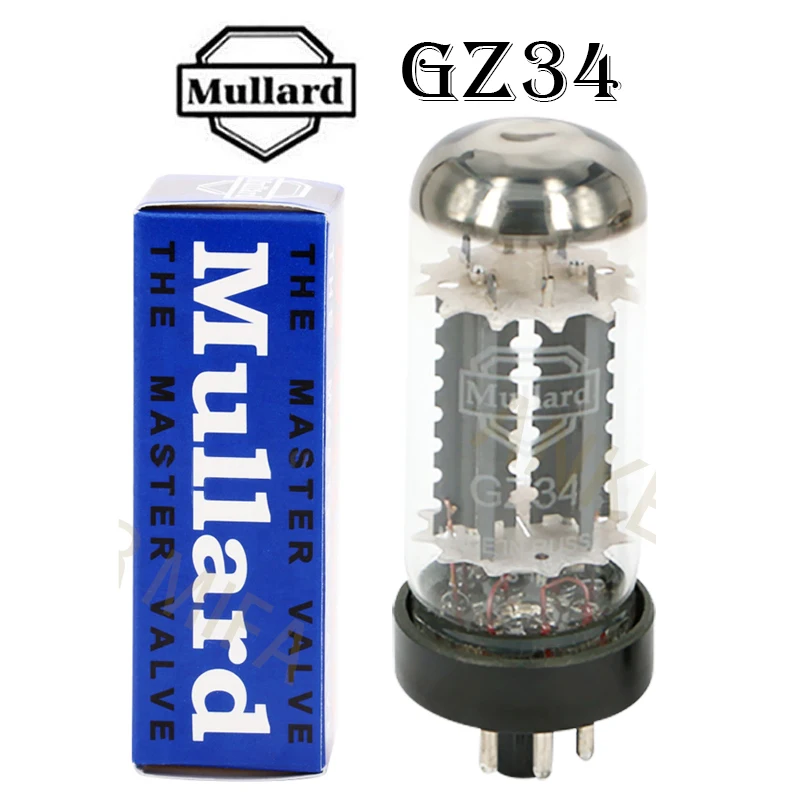 

Mullard Vacuum Tube GZ34 Replaces 5AR4 5Z4P 5U4G 274B DIY Audio Valve Electronic Tube Amplifier Precision Matching Genuine