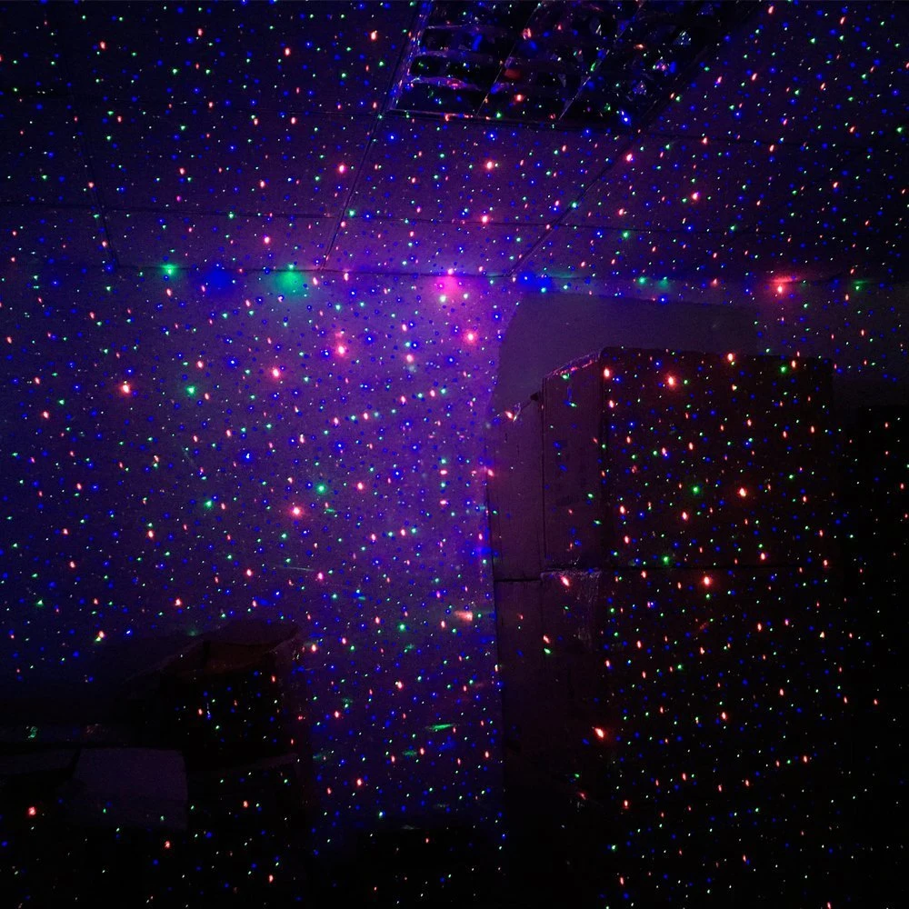 LED Laser Christmas Projector Lights Outdoor Starry Stars Garden Firefly Lights with Remote IP65 Waterproof Patio Decoration