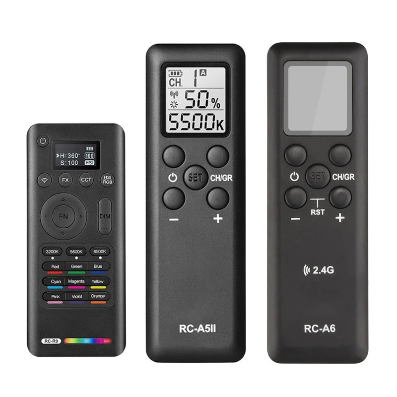 

RCA6/R9/A5II Wireless Remote Control for LED Lights Multiple Operating Modes for FV150, FV200/VL200, VL300/LC500R