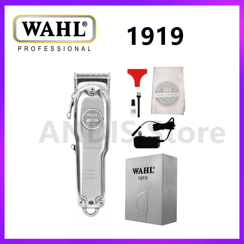 Original Wahl 1919 Professional Hair Clipper for The Head  Electric Cordless Trimmer for Men Barber Cutting Machine clippers