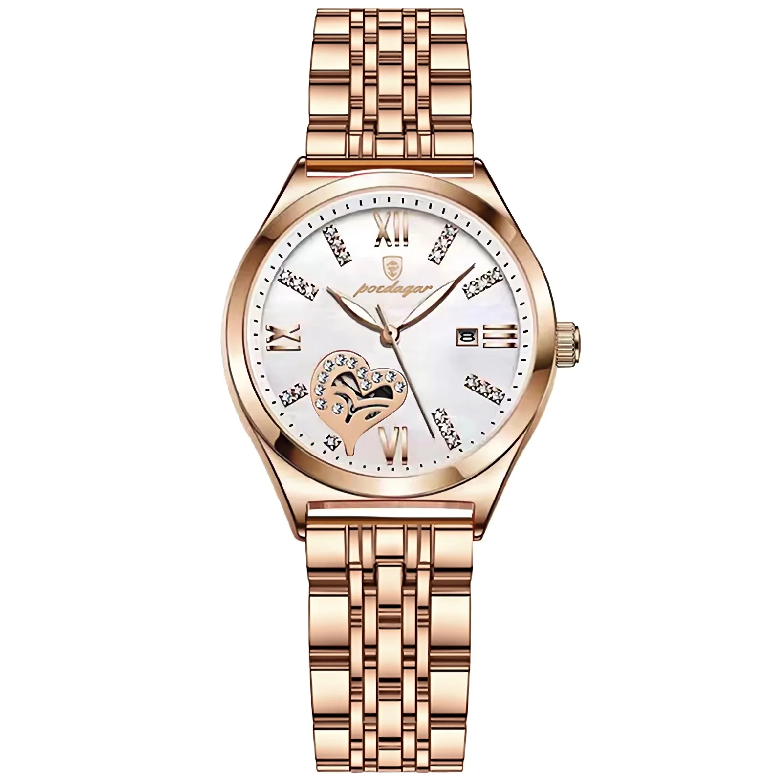 320 Rose Gold White