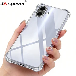 Crystal Clear Ultra - Thin Silicone Shockproof Case with Airbag Protection for A06