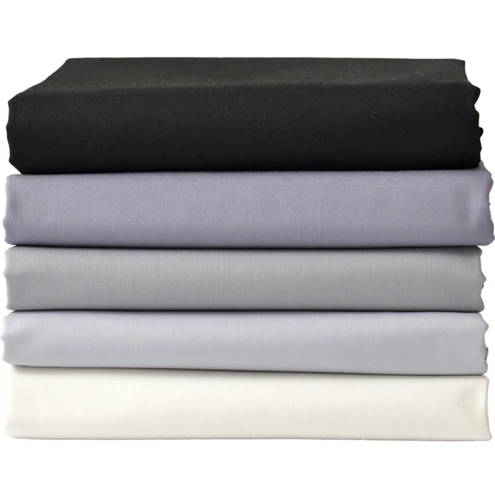 100*140cm Full Cotton Poplin Clothing Children's Shirtdress Patchwork DIY Summer Fabric Plain Cotton Fabric by the Yard - Image 2