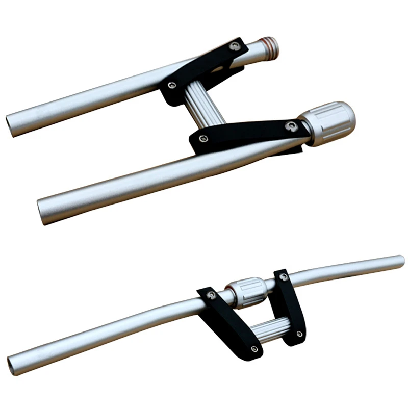 Aluminum Alloy Folding Handlebar Bicycle Foldable Horizontal Handle Bar Electric Bike Scooter Fold Handlebars 25.4mm 580mm
