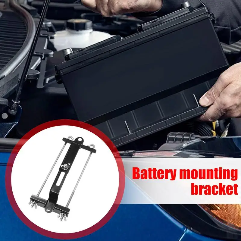 Car Battery Tie Down Bracket Car Battery Crossbar Tie Down Holder Fixing Tool
