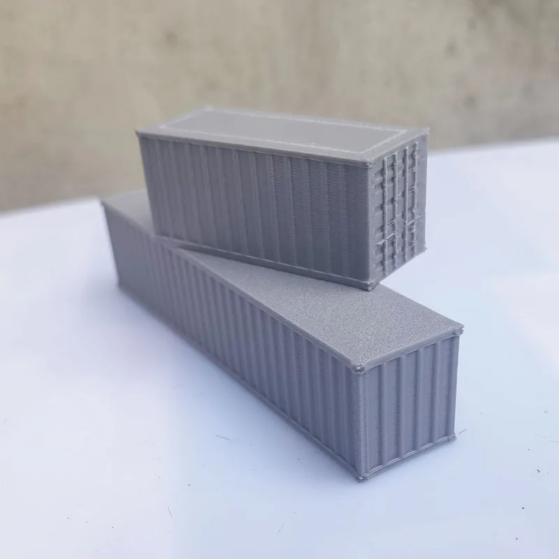 HO Scale 1:87 40ft/20ft/10ft Shipping Container 40' Cargo Box Model Railway Layout 1pc shrub strips model simulated tree model model railway road tape
