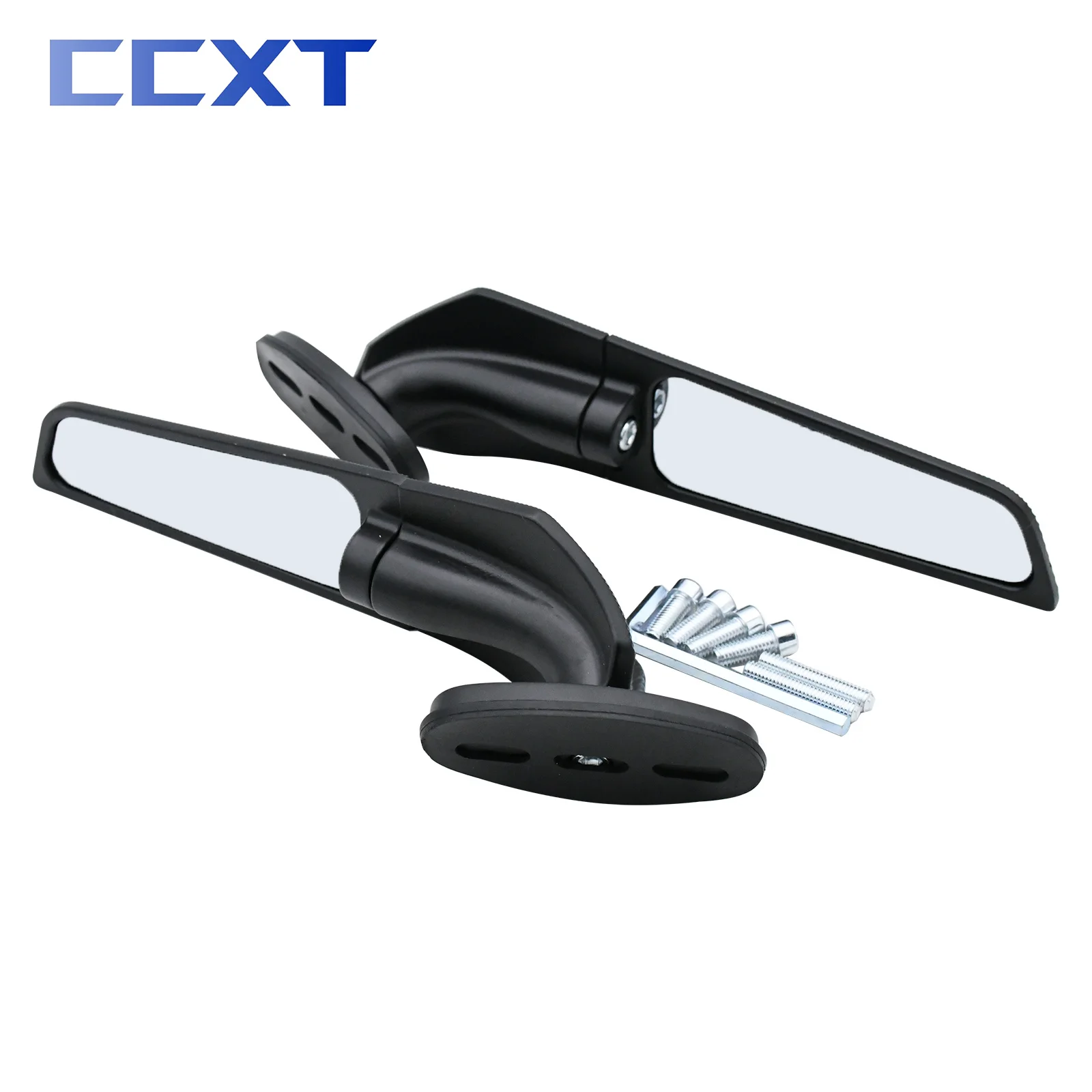 Motorcycle Mirror Modified Wind Wing Adjustable Rotating Rearview Mirror For Yamaha R15V3 R25 R3 R1 R1S R6 R6S V2 V3 FZ6R YZF650 6