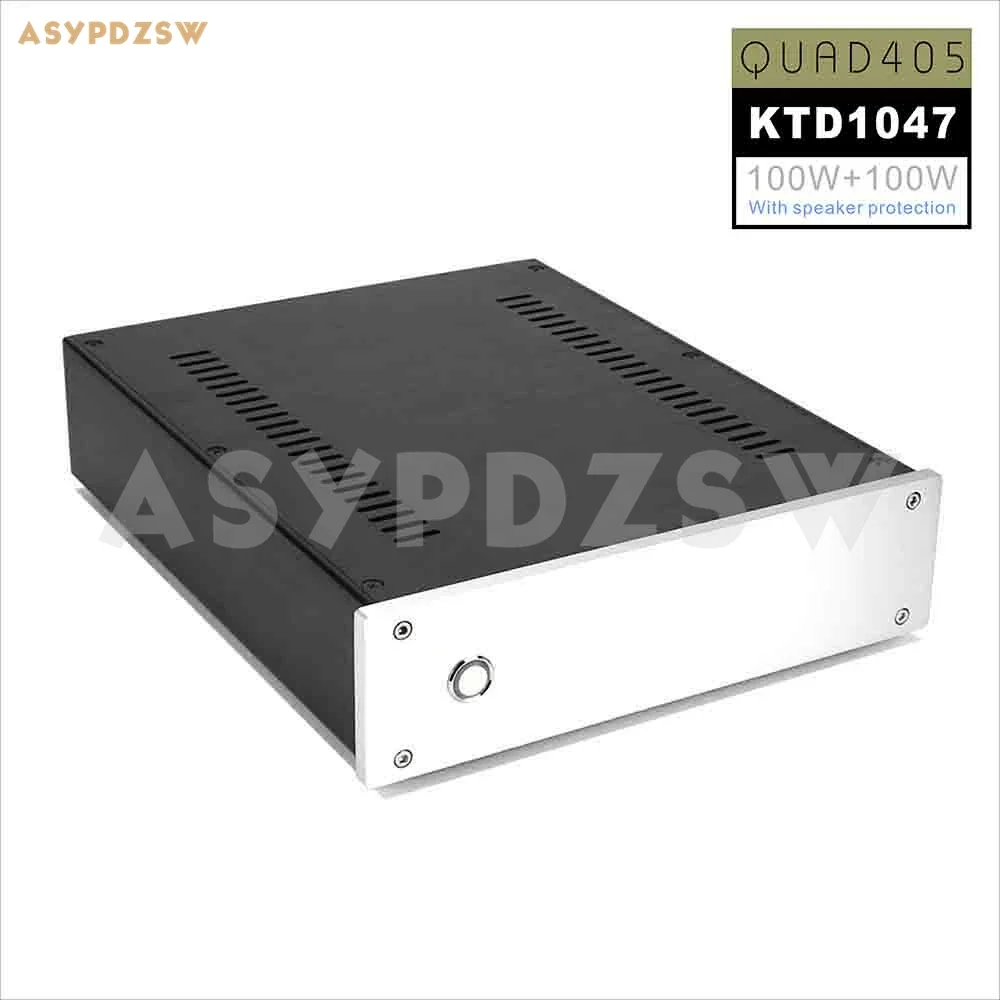 Base Dell'Amplificatore Di Potenza Quad405 Finita Su Amplificatore Quad 405 Ktd1047 100W + 100W Con Protezione Dell'Altoparlante