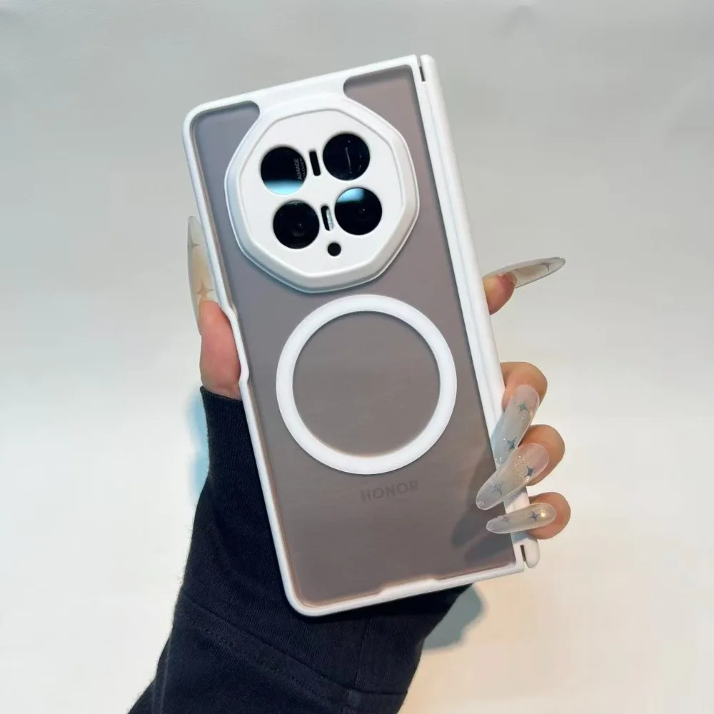 Luxury Matte Skin Feel Magnetic Shockproof Business Phone Case