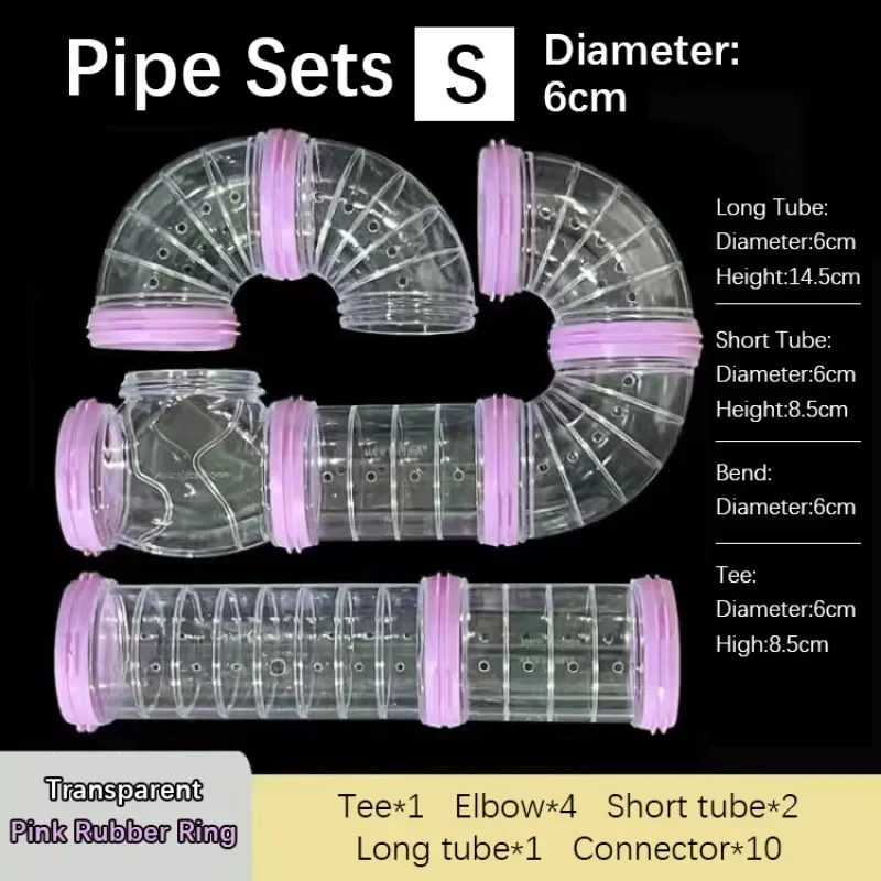 Hamster Tunnel Set 4