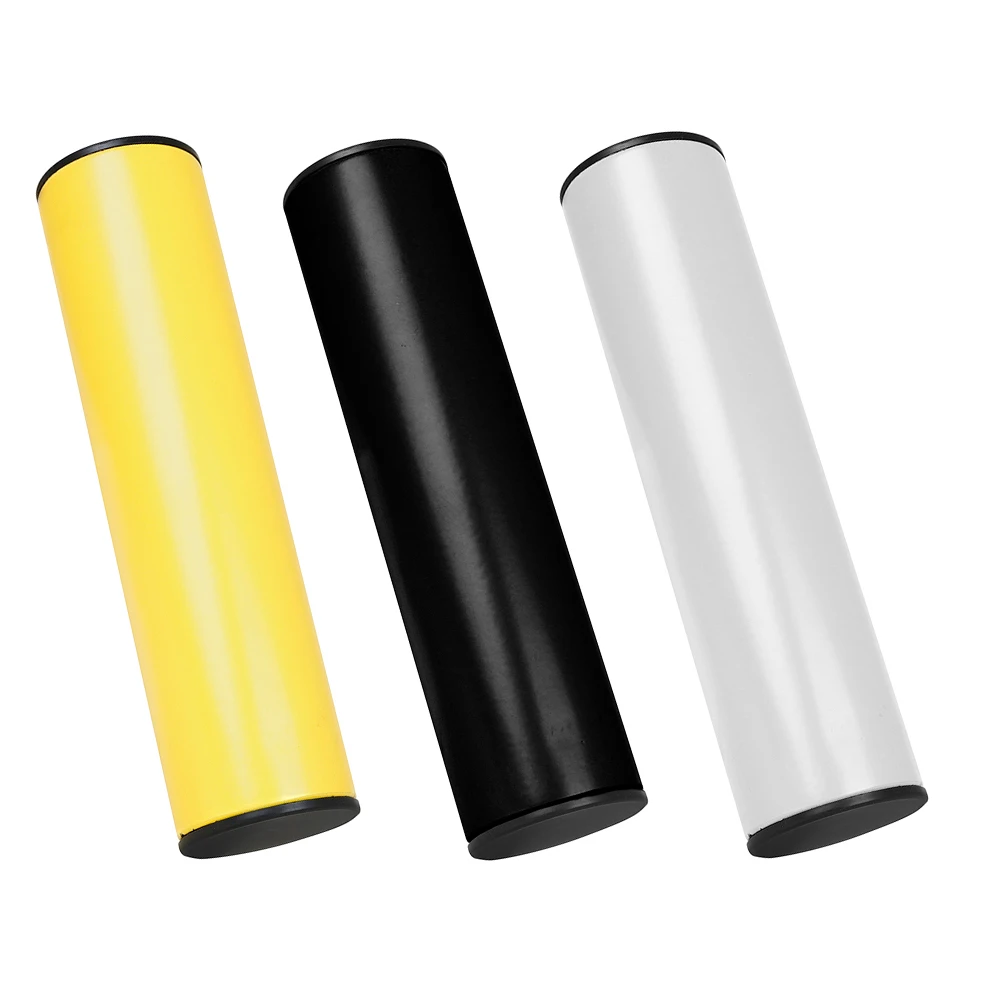 Sand Barrel Metal Guiro Shaker Sand Barrel Cylinder Design Musical Training Tool for Children Hammer Accompaniment