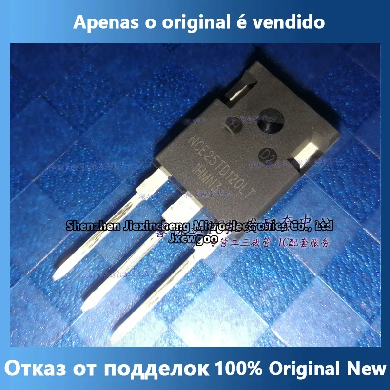 

(10 шт.) NCE25TD120LT TO-247 заменяет 25N120 новый оригинальный бтиз 1200 в 25 А