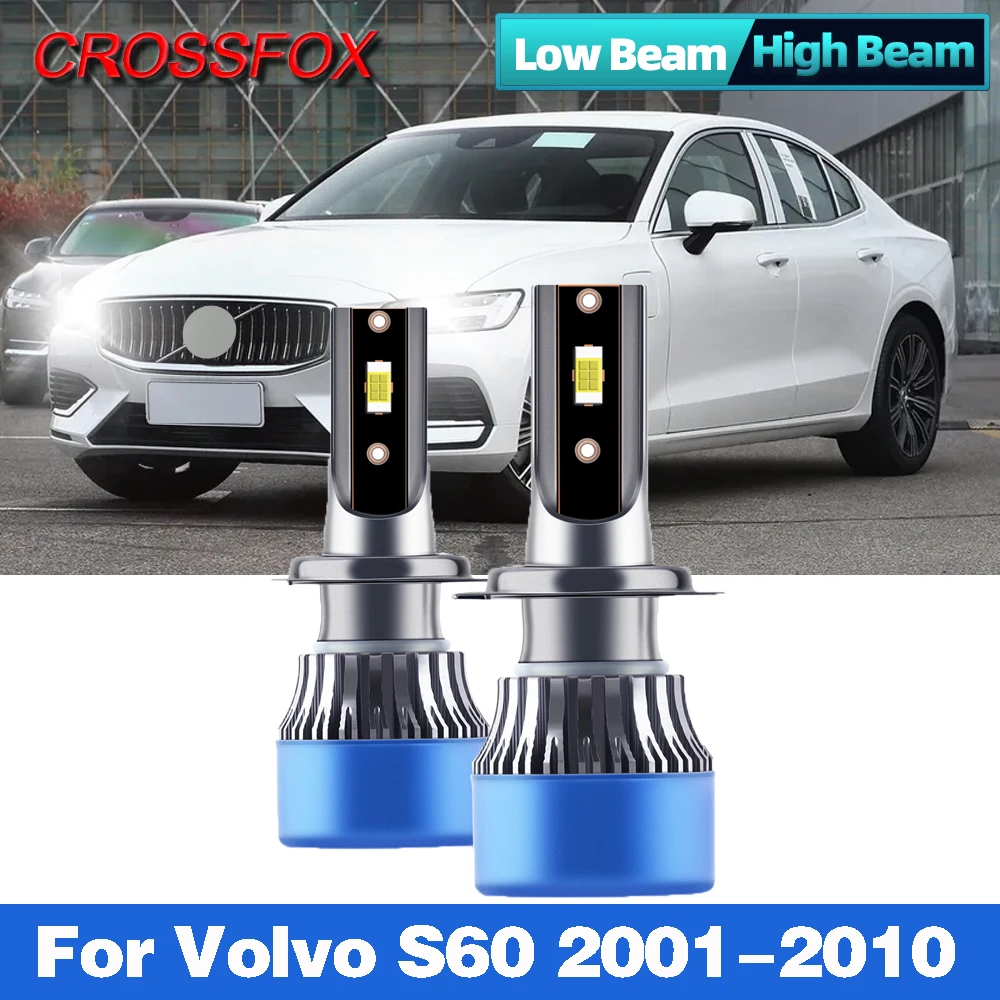

Canbus Led Headlights Bulbs H7 9005 HB3 120W 20000LM Turbo Car Light For Volvo S60 2001-2003 2004 2005 2006 2007 2008 2009 2010