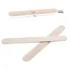 50 Pcs Wood Hard Wax Beans Spatula Set Wax Applicators Scrapers Sticks for Salon Home Face Eyebrows Body Beauty Wax Bean Stick 6