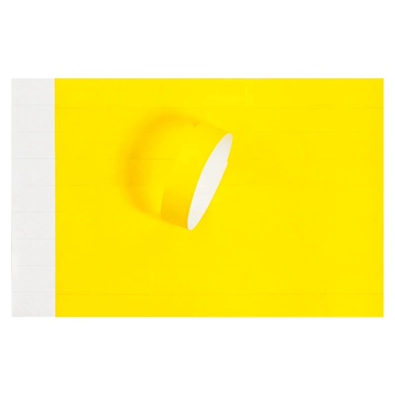 Рисунок 6 - бумажные браслеты без логотипа для мероприятий