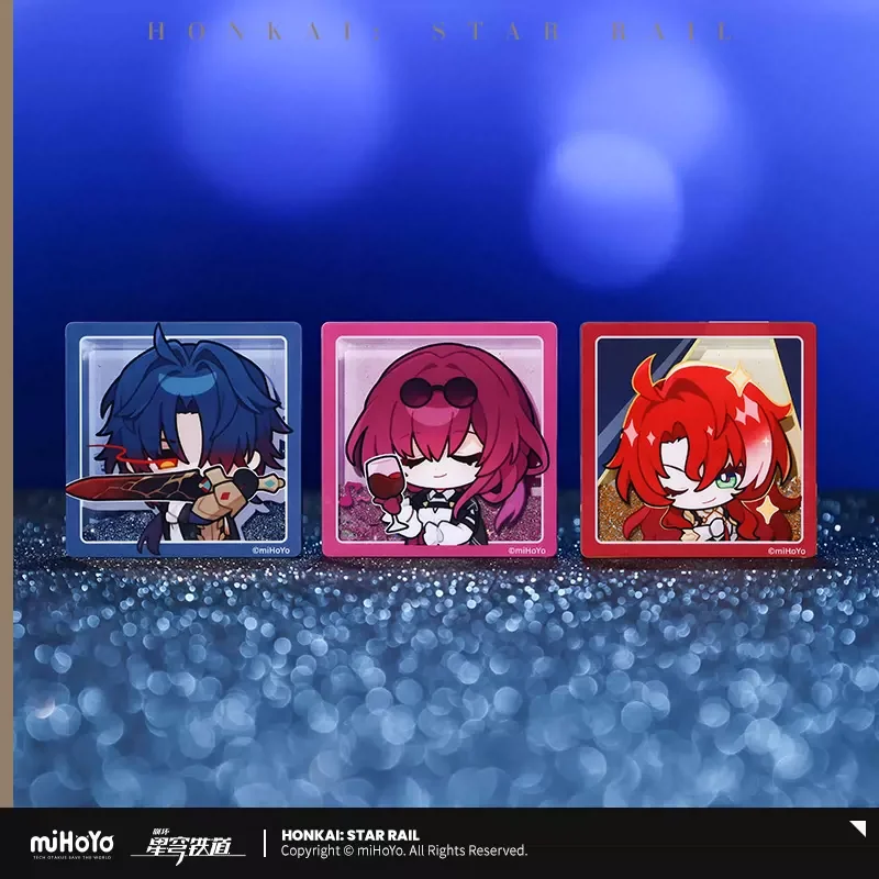 Фото Предпродажа Sunsyea Honkai Star Rail официальный Merch miHoYo оригинальный аутентичный магнит для холодильника PMZLG клинок дан Хэн cafka Jingliu №3