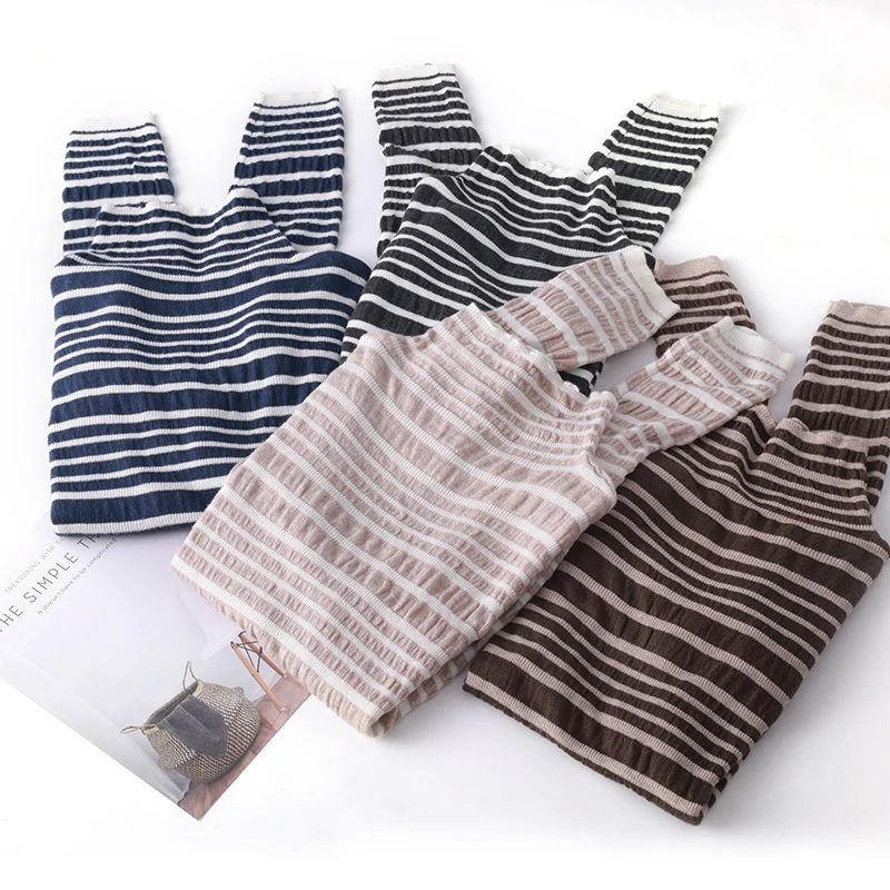

Women Clothing Korean Turtleneck Stripe Wool Knitted Sweater Spring New Close Fitting Comfort Interior Basic Undershirt Tops