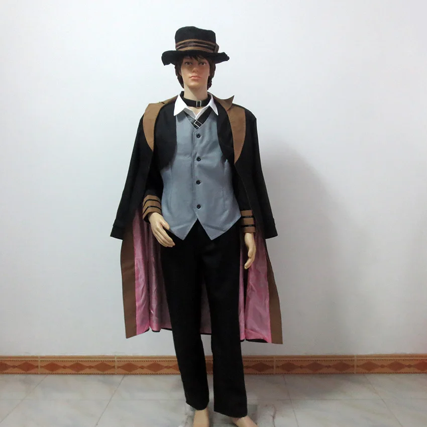 

Nakahara Chuya Chuuya Cos Christmas Party Halloween Uniform Outfit Cosplay Costume Customize Any Size