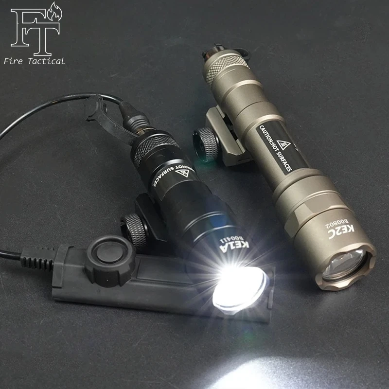 SF M600B M600C Taktische M600 M300 Taschenlampe Jagd-Waffenlicht Airsoft Scout Light Taschenlampe mit Doppelfunktionsschalter für 20mm Schiene – Detail 4