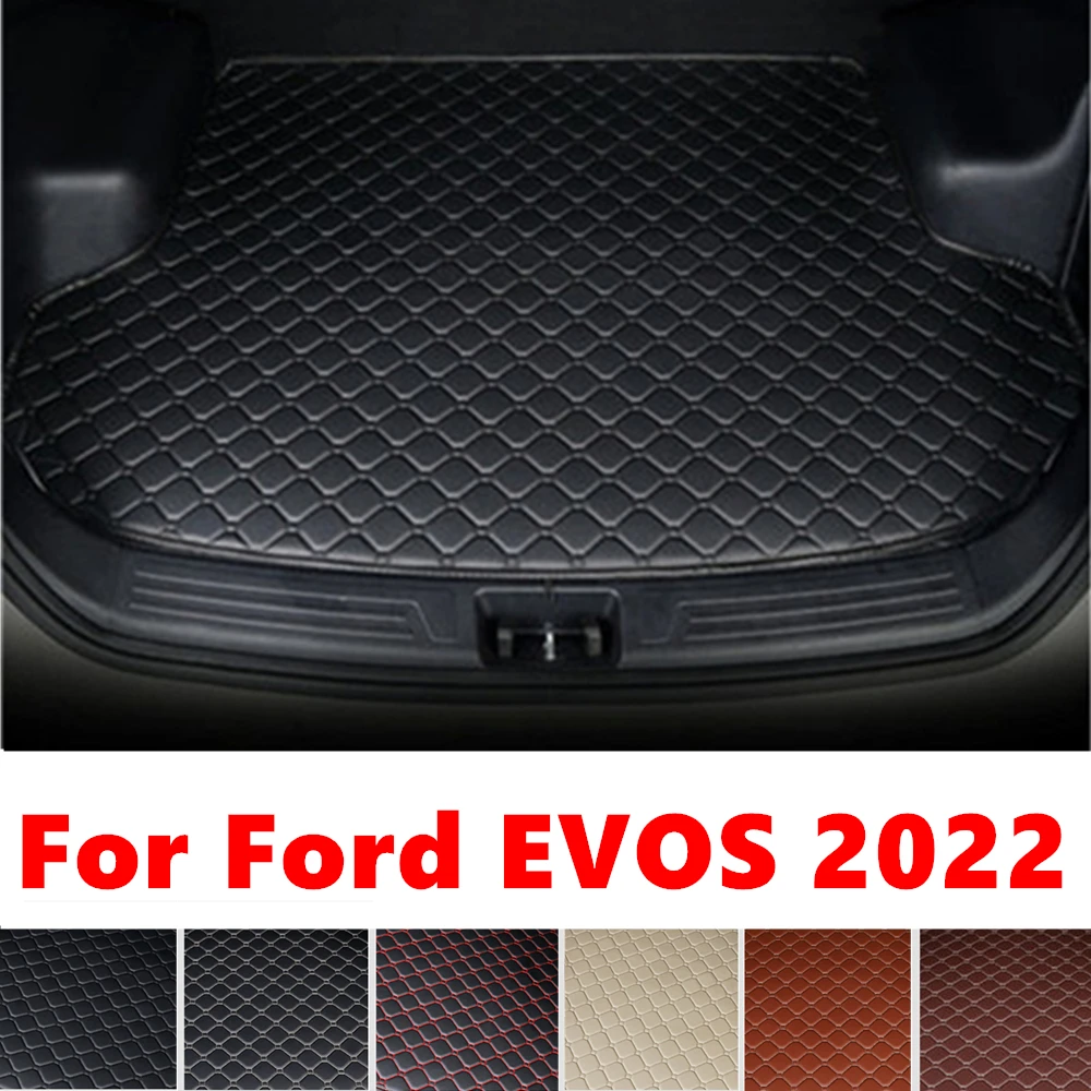 

Коврик для багажника автомобиля Ford EVOS 2022, Задняя подкладка для груза, ковер, защитная крышка, аксессуары для интерьера, поднос для багажника, коврик для багажа