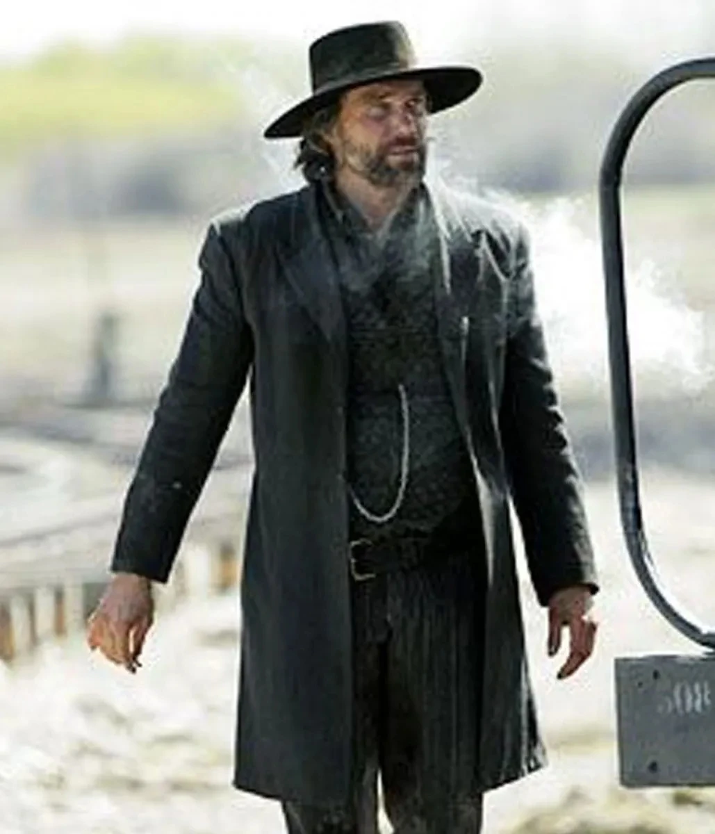 Meimei's Homemade YUTU&MM Men's Clothing Hell on Wheels Black Wool Coat yanghaoyusong homemade jay and silent bob strikes back kevin smith wool coat yutu