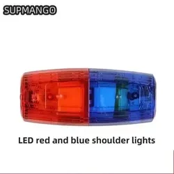 Bicolor LED Safety Strobe Light (Red and blue)
