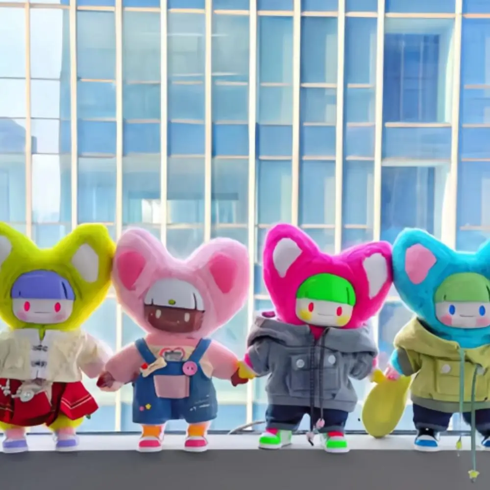 

Super Genki Factory Adou Yummy Series Plush Blind Box Figurines Handmade Toys Arrangement Female Gift Pendant