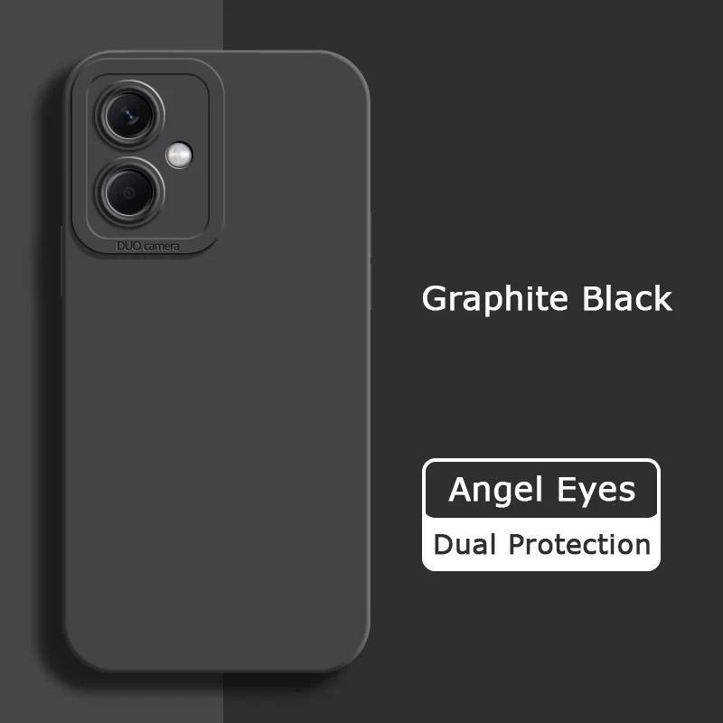 Angel Eyes Liquid Silicone Shockproof Phone Case