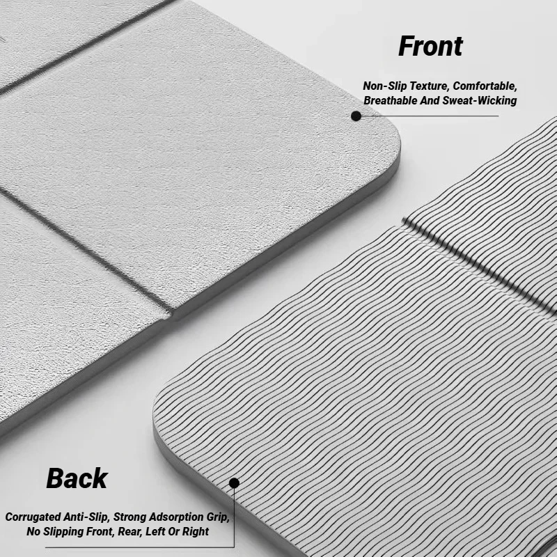 Foldable TPE Yoga Mat: Eco Friendly Double Sided Mat - Image 4