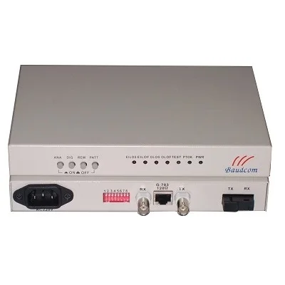 

Baudcom Best Price Fiber Optical Converter E1 Fibre Optic Modem