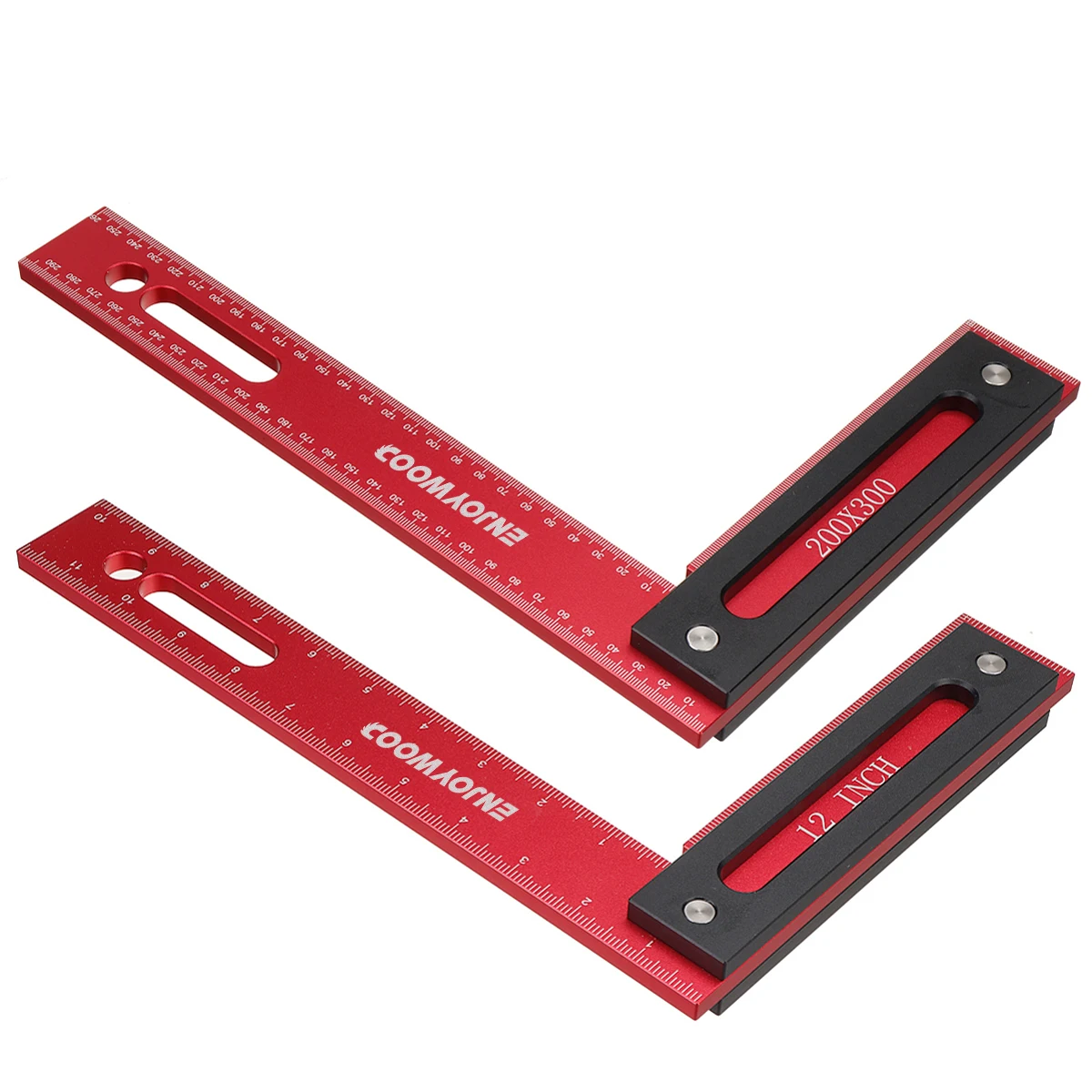 Aluminum Alloy L Shaped Square Ruler for Woodworking