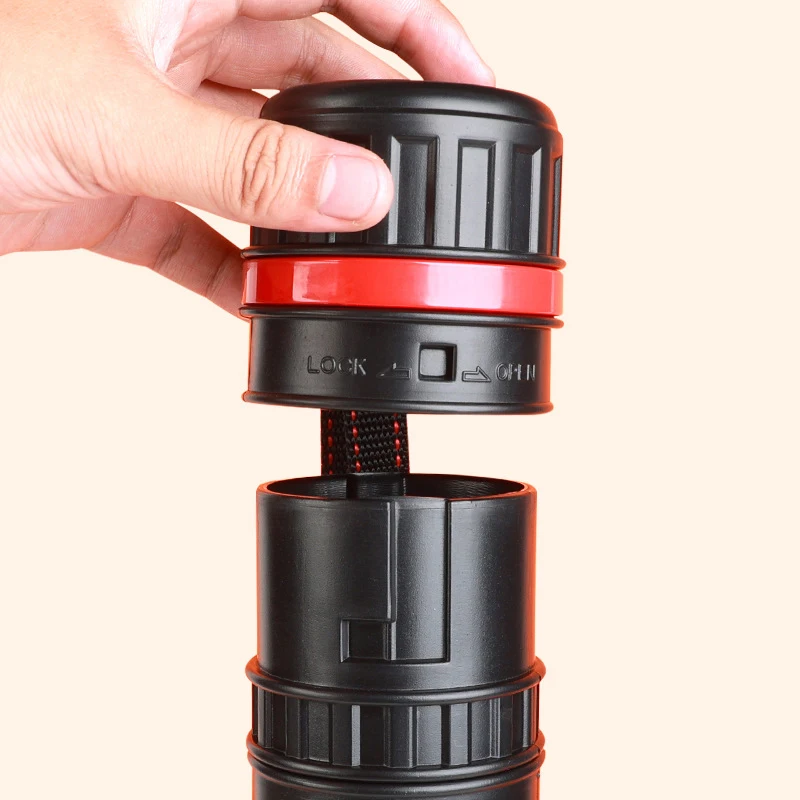 Art Transport Tube Small Retractable Picture Tube Plastic Black A1 Picture Paper Tube Poster Collector Portable