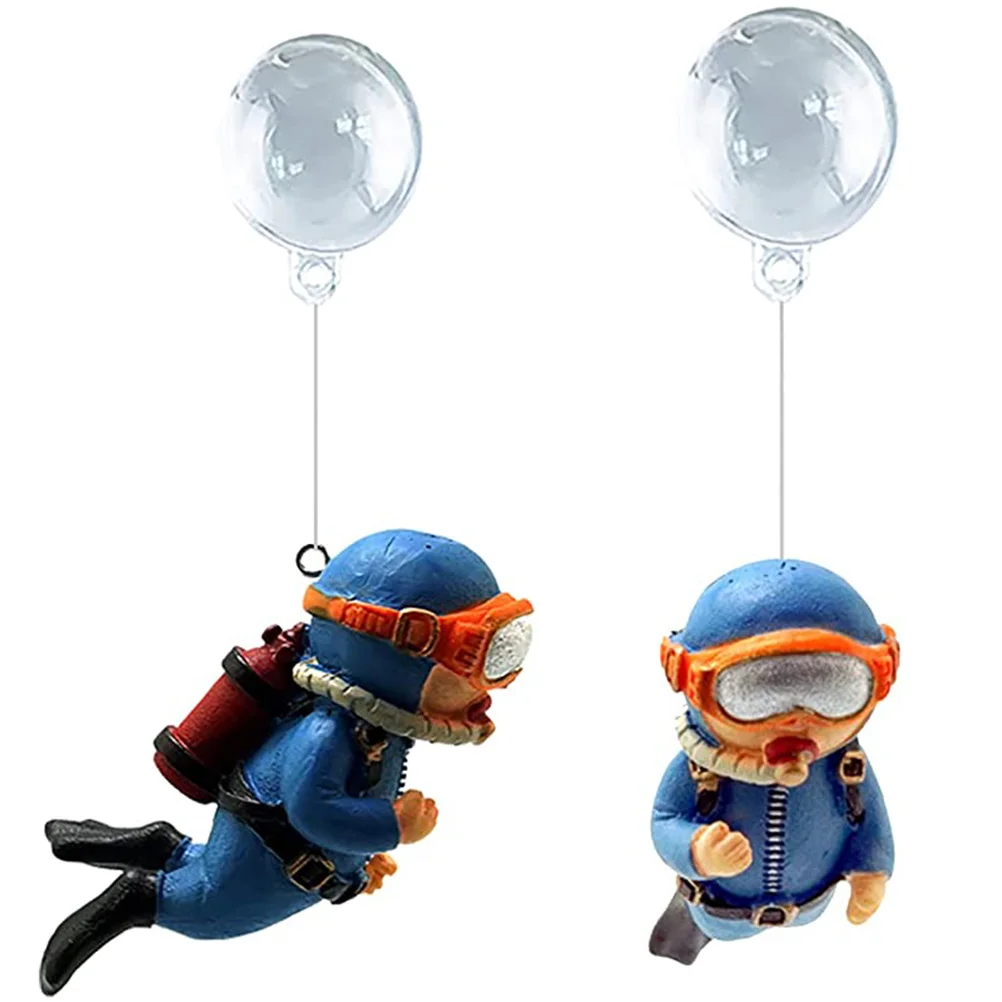 

Fish Tank Decoration Luminous Green Mini Floating Diver Aquarium Ornaments Small Floating Ball Aquarium Accessories