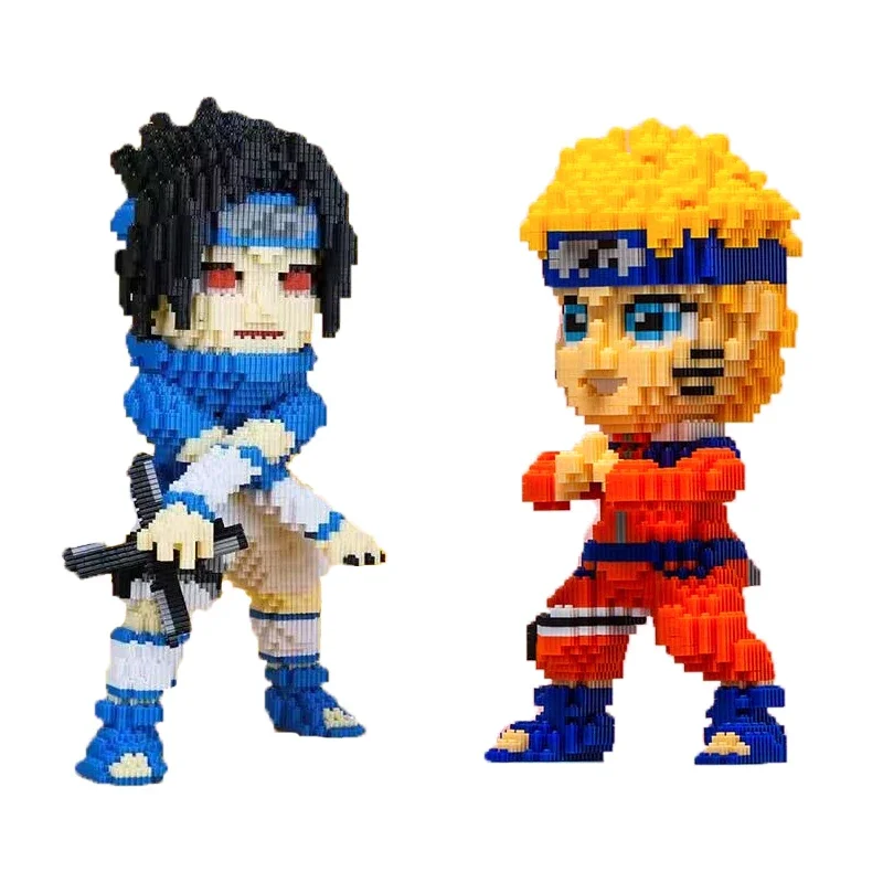 

5300 шт., Детский конструктор удзумаки Наруто