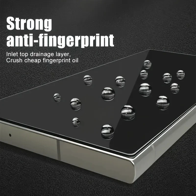 Premium 2-Pack Oleophobic Tempered Glass Screen Protectors - Dust-Free