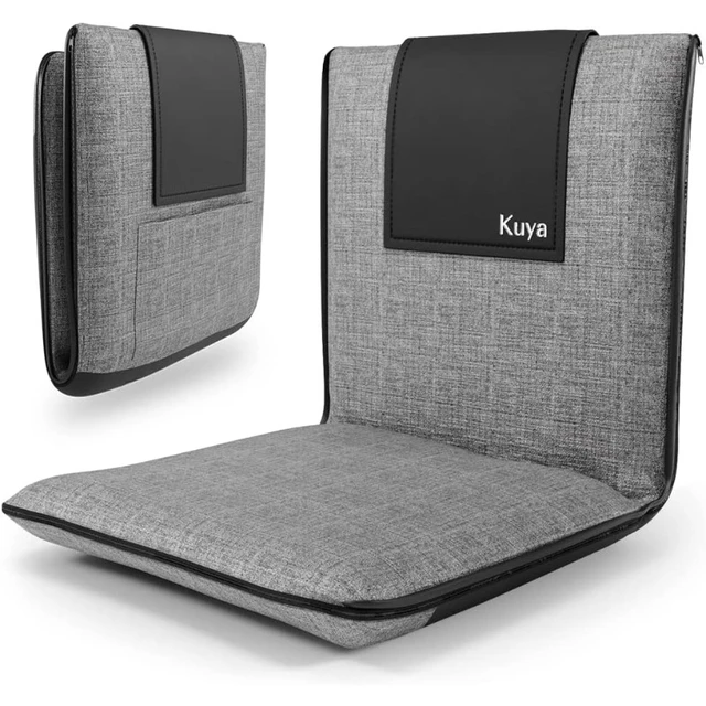 Folding Meditation floor Chair with Back rest