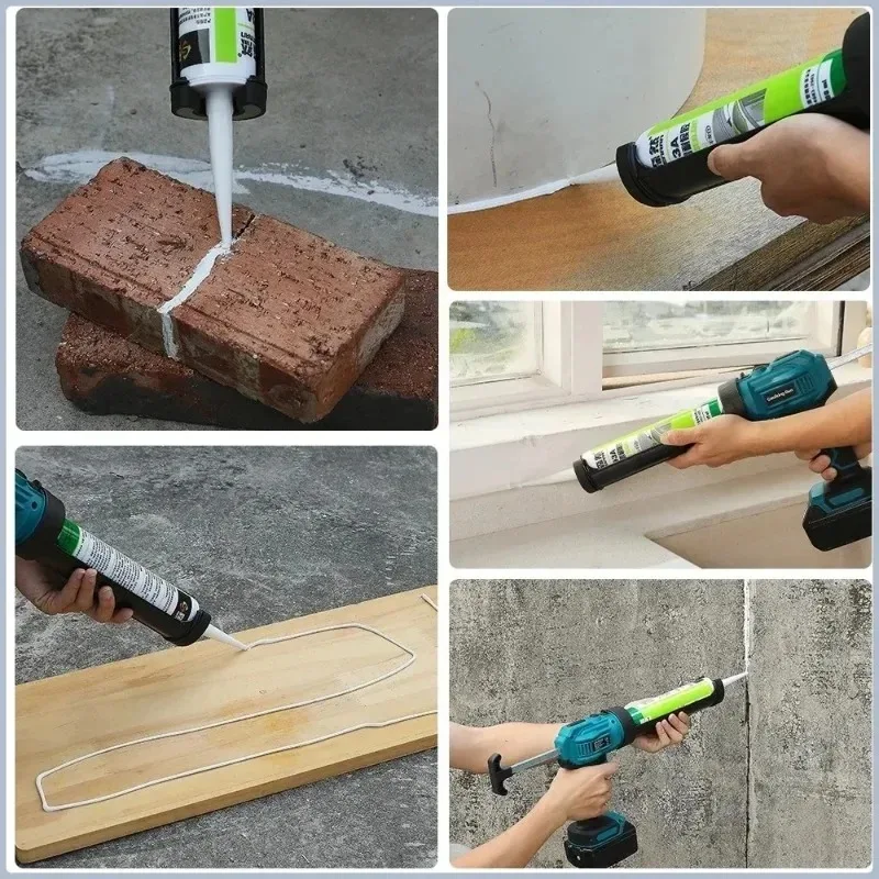 마키타 전문가용 브러시리스 콤보 키트: 그리스건, 전기톱, 18V 앵글 그라인더, 공기주입기, 실리콘건 및 절단기