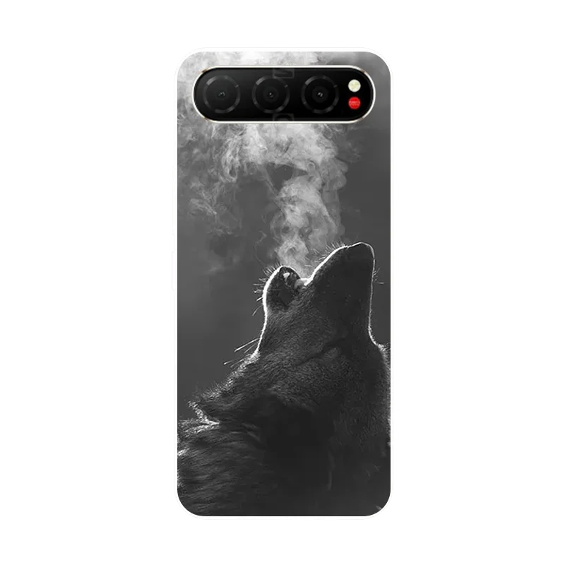 Nubia Air 5G TPU Soft Floral Panda Protective Phone Case