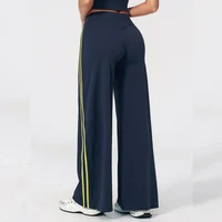 JUREN Pantalon de yoga pour femme à jambe droite, taille mi-haute, leggings de sport, sensation seconde peau, pour Pilates, course et entraînement 6