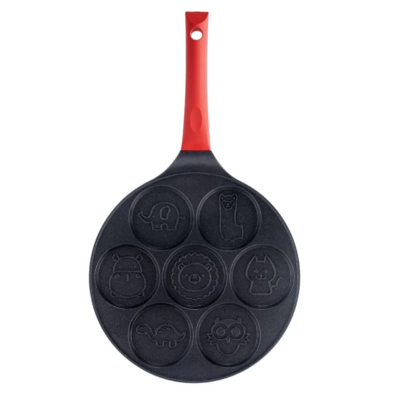 Pancake Molds For Kids, Mini Pancakes Maker Pancake Pan Nonstick