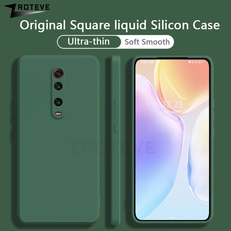 Silky Liquid Silicone Soft Phone Case - ZROTEVE