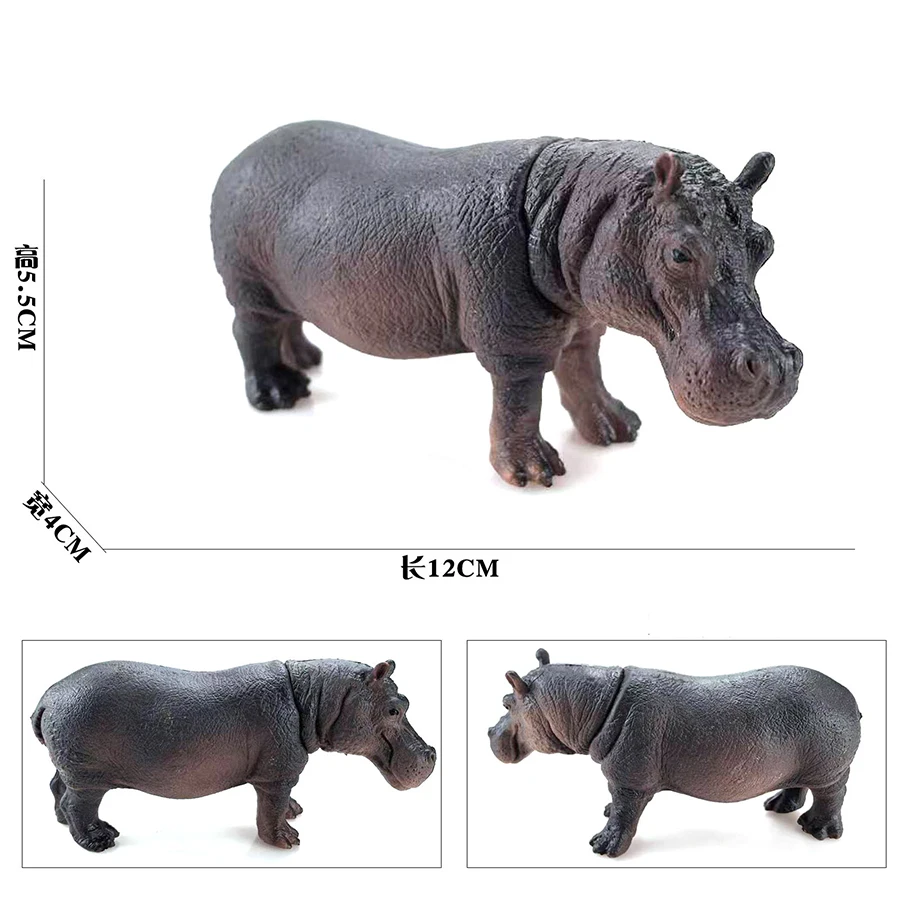 Oenux African and Wild Tiger Lion Figurine Educational Toy Set